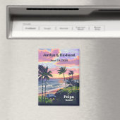 Custom Poipu Kauai Wedding Magnet (In Situ (Geschirrspüler))