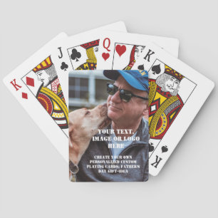 Custom Poker Cards - Personalisiertes Vatertagsges Spielkarten