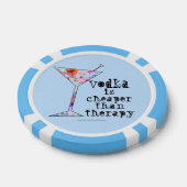 CUSTOM POKER CHIPS, VODKA IST KÄMPFER ALS THERAPIE POKERCHIPS (Einzeln)