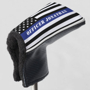Custom Police Officer Thin Blue Line Polizeiabteil Golf Headcover