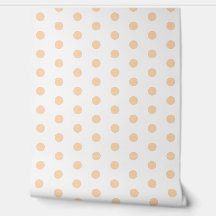 Custom Polka Dot Peach