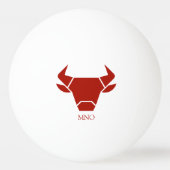 Custom Pong Pong Ball Tischtennisball (Vorderseite)