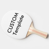 Custom Pong Tischtennis Paddle Bat Tischtennis Schläger (Seitenansicht)