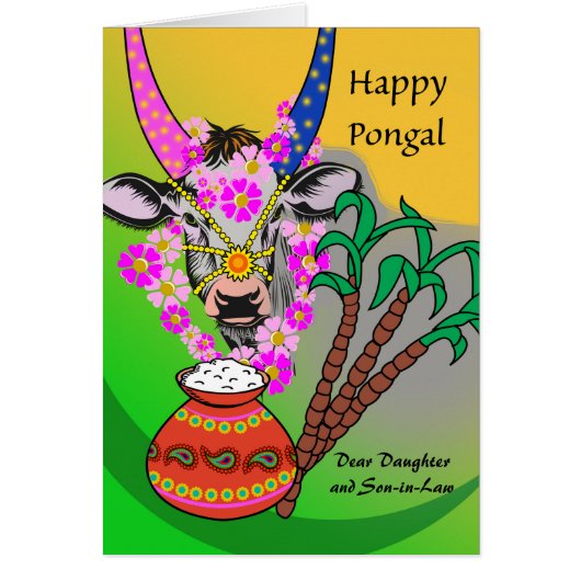 Custom Pongal for Daughter and Son-in-Law, Kuh (Vorne)