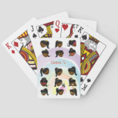 Custom Ponytail Girl Series: Cheri 2 Spielkarten (Rückseite)