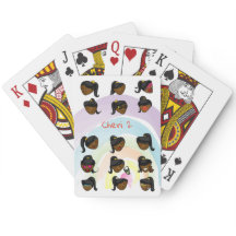 Custom Ponytail Girl Series: Cheri 2 Spielkarten