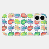 Custom Pop Art Guinea Pig Farbiges Muster Case-Mate iPhone Hülle (Rückseite (Horizontal))