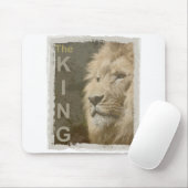 Custom Pop Art Picture Lion Head Template Mousepad (Mit Mouse)