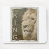 Custom Pop Art Picture Lion Head Template Mousepad (Vorne)