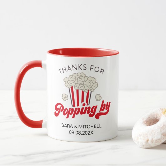 Custom Popcorn Tasse (Mit Donut)
