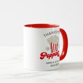 Custom Popcorn Tasse (VorderseiteRechts)