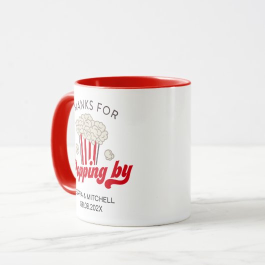 Custom Popcorn Tasse (Vorderseite Links)