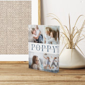Custom Poppy Grandchildren Fotoblock