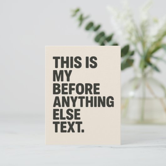 custom popsocket for phone grips of any size postkarte (Stehend Vorderseite)