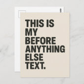 custom popsocket for phone grips of any size postkarte (Vorne/Hinten)