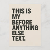 custom popsocket for phone grips of any size postkarte (Vorderseite)