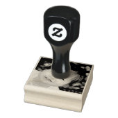 Custom Portrait Face photo Self-Inking Rubber Gummistempel (Stempel)