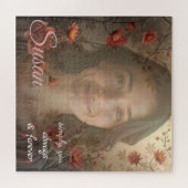 Custom Portrait for Her – Personalized Photo Gift Puzzle (Horizontal)