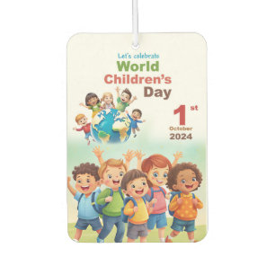 Custom Portrait Rectangle Air Freshener, Pine Autolufterfrischer