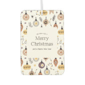 Custom Portrait Rectangle Air Freshener, Pine Autolufterfrischer (Vorderseite)