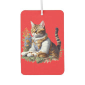 Custom Portrait Rectangle Air Freshener, Pine Autolufterfrischer (Vorderseite)