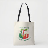 Custom PORTUGAL FLAG Weihnachten Tasche (Vorderseite)