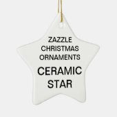 Custom Porzellan Star Weihnachtsbaum Ornament (Rechts)