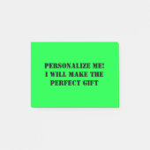 Custom Post Es ist für wff, Büro, Schule, Geschenk Post-it Klebezettel (Vorderseite)