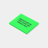 Custom Post Es ist für wff, Büro, Schule, Geschenk Post-it Klebezettel (angewinkelt)