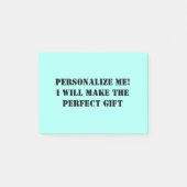 Custom Post Es ist für wff, Büro, Schule, Geschenk Post-it Klebezettel (Vorderseite)