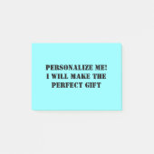 Custom Post Es ist für wff, Büro, Schule, Geschenk Post-it Klebezettel (Vorderseite)