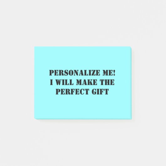 Custom Post Es ist für wff, Büro, Schule, Geschenk Post-it Klebezettel (Vorderseite)