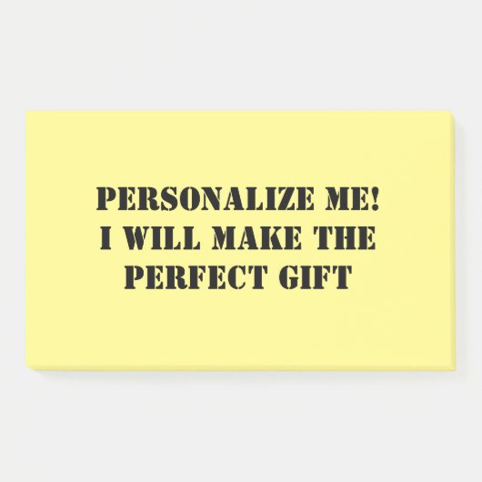 Custom Post Es ist für wff, Büro, Schule, Geschenk Post-it Klebezettel (Vorderseite)