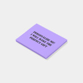 Custom Post Es ist für wff, Büro, Schule, Geschenk Post-it Klebezettel (angewinkelt)