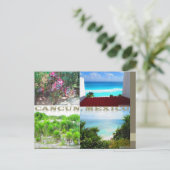 CUSTOM POSTCARDS - CANCUN COLLAGE 11 POSTKARTE (Stehend Vorderseite)