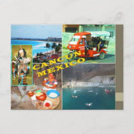 CUSTOM POSTCARDS - CANCUN COLLAY 2 POSTKARTE