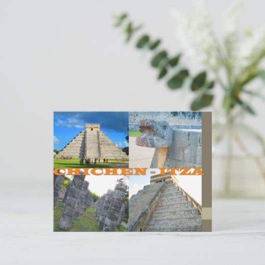 CUSTOM POSTCARDS - CANCUN COLLAY 3 POSTKARTE (Stehend Vorderseite)