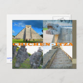 CUSTOM POSTCARDS - CANCUN COLLAY 3 POSTKARTE (Vorne/Hinten)