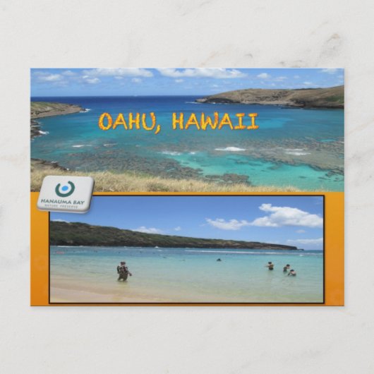 CUSTOM POSTCARDS- HAWAII COLLAGE# 13 POSTKARTE (Vorderseite)
