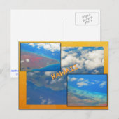CUSTOM POSTCARDS- HAWAII COLLAGE# 18 POSTKARTE (Vorne/Hinten)