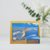 CUSTOM POSTCARDS- HAWAII COLLAGE# 19 POSTKARTE (Stehend Vorderseite)