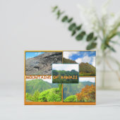 CUSTOM POSTCARDS- HAWAII COLLAGE# 21 POSTKARTE (Stehend Vorderseite)