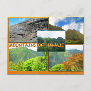 CUSTOM POSTCARDS- HAWAII COLLAGE# 21 POSTKARTE