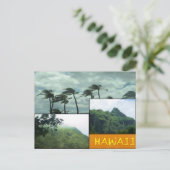CUSTOM POSTCARDS- HAWAII COLLAGE# 24 POSTKARTE (Stehend Vorderseite)