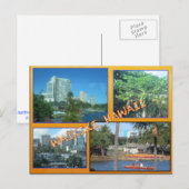 CUSTOM POSTCARDS- HAWAII COLLAGE# 8 POSTKARTE (Vorne/Hinten)
