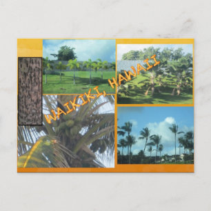 CUSTOM POSTCARDS- HAWAII COLLAGE# 9 POSTKARTE