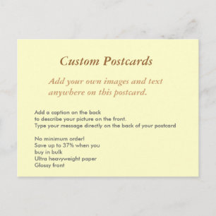 Custom Postcards Postkarte