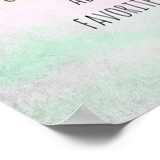 custom  poster create your own quote wall art (Ecke)