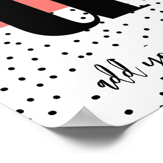 CUSTOM - Poster - Fall U (Ecke)