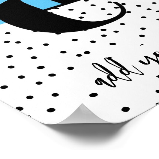 CUSTOM - Poster - Fall unten e (Ecke)